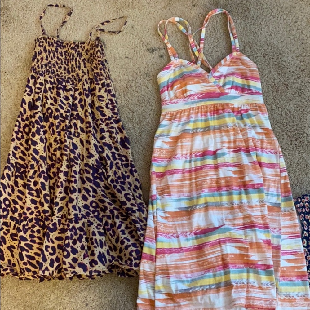 Forever 21 dress and So dress
